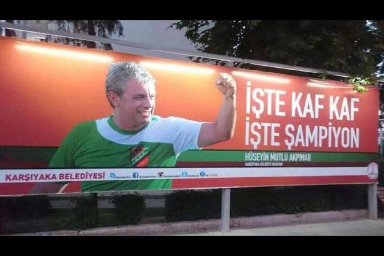 AKPINAR'IN O AFİŞİNE TEPKİ YAĞDI!