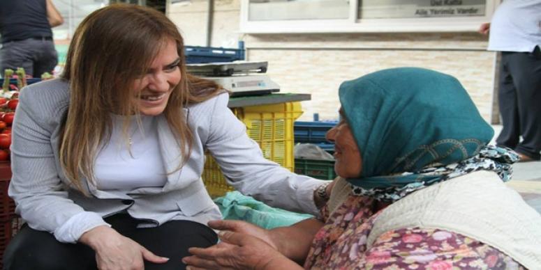MHP ADAYI ÇELİK HALKIN YOĞUN İLGİSİYLE KARŞILAŞTI
