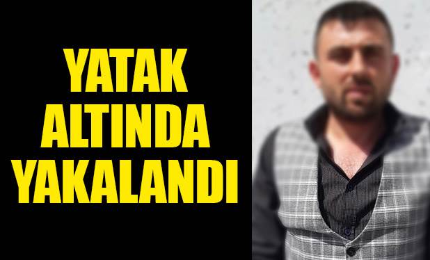 Cezaevi firarisi bazanın içerisinde bulundu