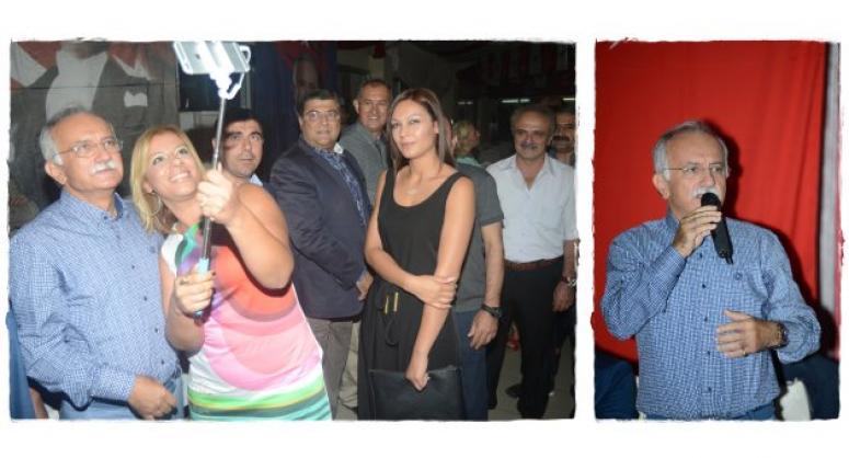 CHP BAYRAKLI'DA BAYRAM MESAİSİ