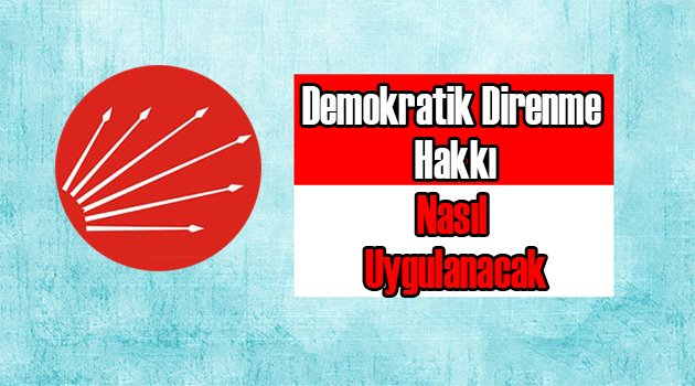 CHP, Eylem Planını Açıklıyor