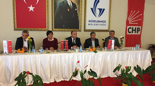 CHP Güzelbahçe'de Toplandı