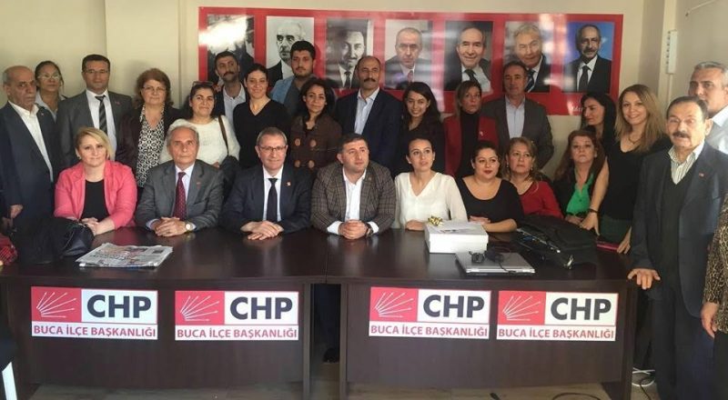 CHP KARABAĞLAR’DAN KOMŞU İLÇELERE ZİYARET