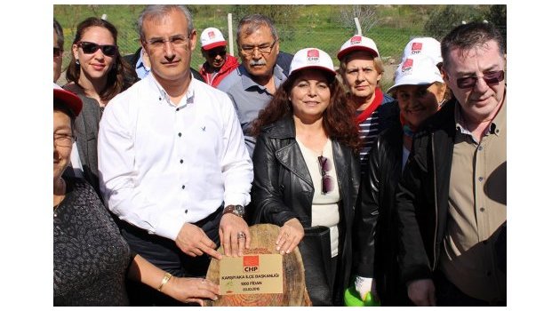 CHP KARŞIYAKA 1000 FİDAN DİKİMİ