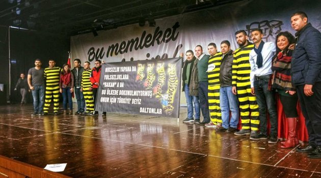 CHP Konak Gençliği 17/25'i unutturmadı...