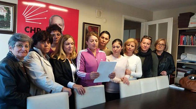 CHP’li Kadınlardan Protesto