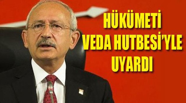 CHP Lideri: Bir Görevimiz Daha Var