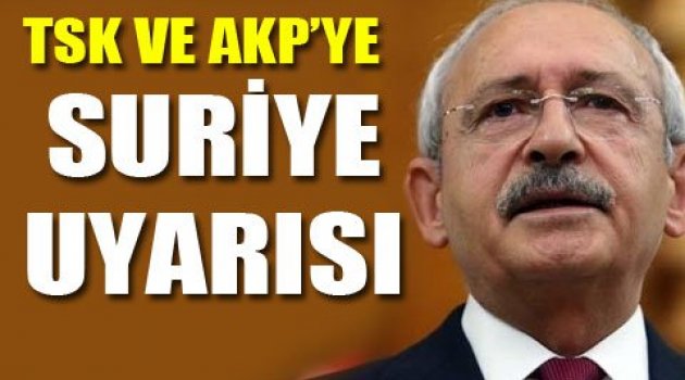 CHP Lideri: Sorumlusu Siyaset Kurumudur