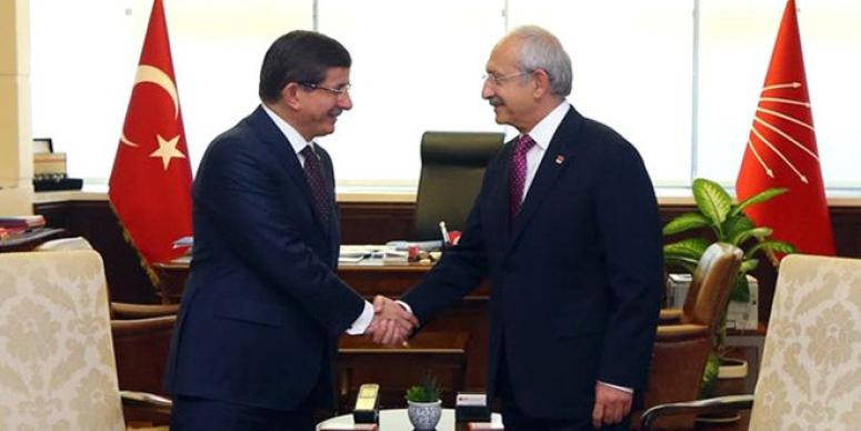 KILIÇDAROĞLU İLE GÖRÜŞEN DAVUTOĞLU'NDAN İLK AÇIKLAMA