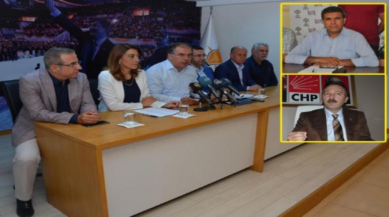 AK PARTİLİ DELİCAN VE VEKİLLERE HDP'YLE CHP'DEN YANIT!