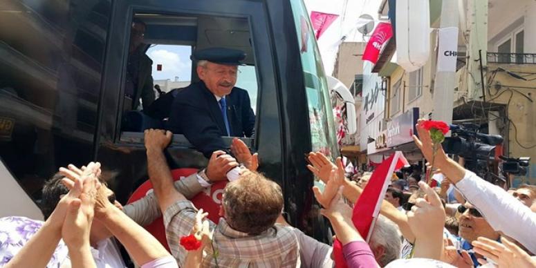 CHP LİDERİ KILIÇDAROĞLU İZMİR'DE