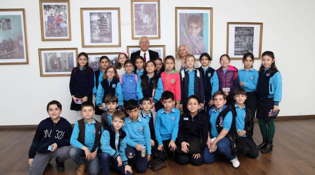 Çocuklar sordu, Başkan Selvitopu içtenlikle yanıtladı