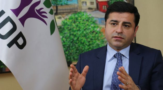 Demirtaş hakkında Dündar ve Gül’e destek nedeniyle fezleke!