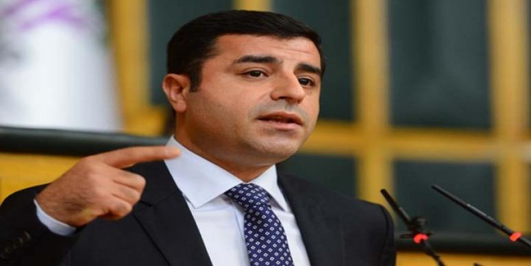 DEMİRTAŞ: AK PARTİ-CHP KOALİSYONUNU DESTEKLERİZ