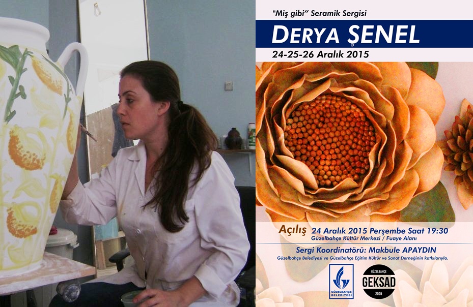 SERAMİK SANATÇISINDAN GÜZELBAHÇE'DE SERGİ