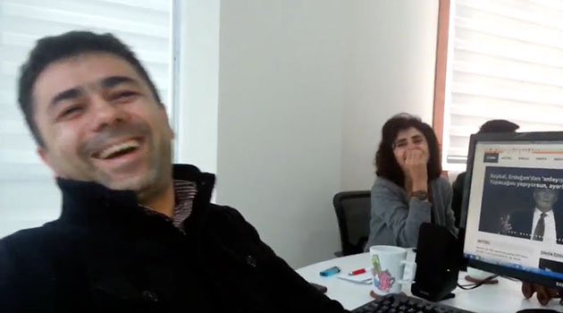 DİHA Editörleri, Başbakan'a Katıla Katıla Güldü