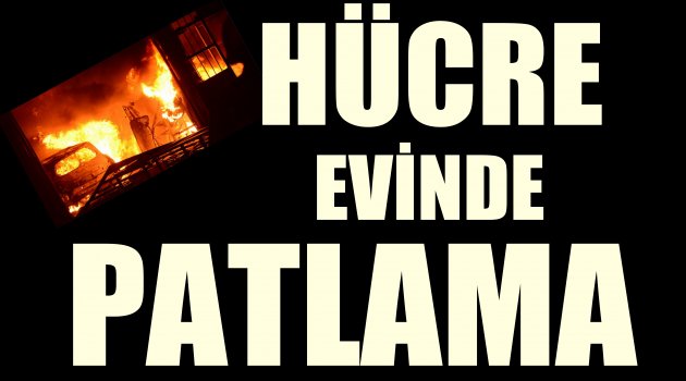 Diyarbakır'da hücre evinde bomba patladı!