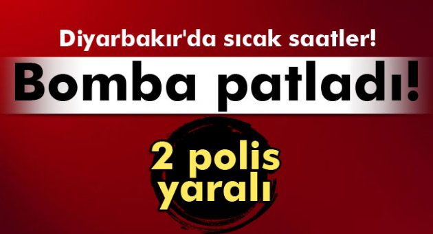 Diyarbakır'da Savcı inceleme yaptığı sırada bomba patladı: 2 yaralı