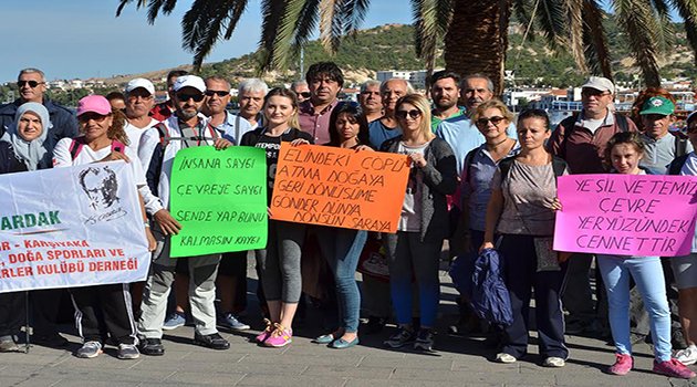Doğaseverler Foça'dan Seslendi