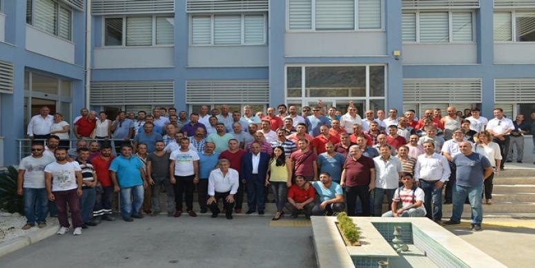 BAŞKAN ARSLAN PERSONELİYLE BAYRAMLAŞTI