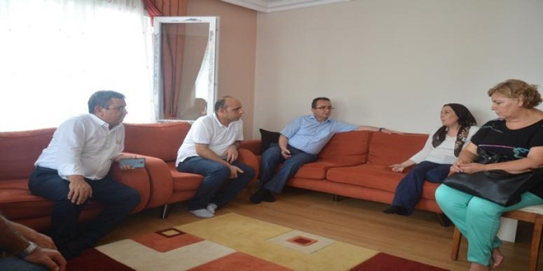 İŞÇİ AİLELERİNE TAZİYE ZİYARETİ