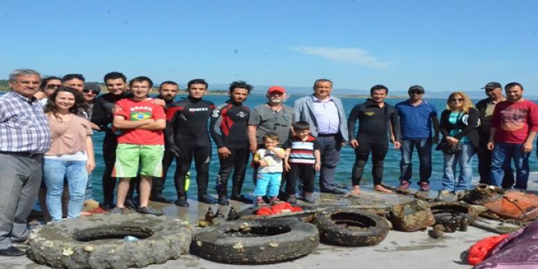 DİKİLİ’DEN TÜM DÜNYAYA TEMİZ DENİZ, TEMİZ ÇEVRE MESAJI
