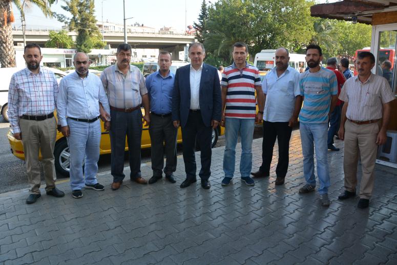 BAŞKAN DELİCAN’DAN ‘SARI’ ZİYARET