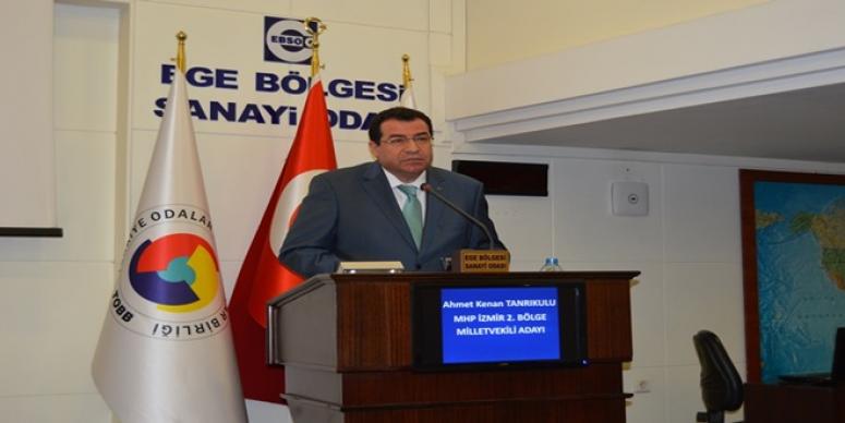 TANRIKULU: ÜRETEN TÜRKİYE EKONOMİSİNİ KURACAĞIZ