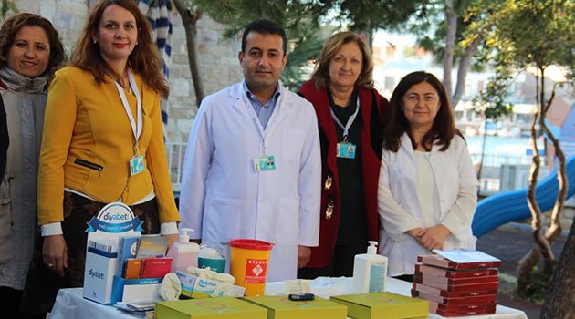 “Dünya Diyabet Günü” Kapsamında Foça'da Etkinlik Yapıldı