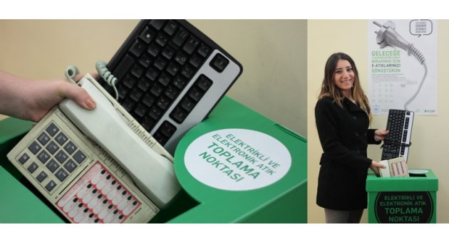 E-ATIKLAR ÇÖPE DEĞİL GERİ DÖNÜŞÜME