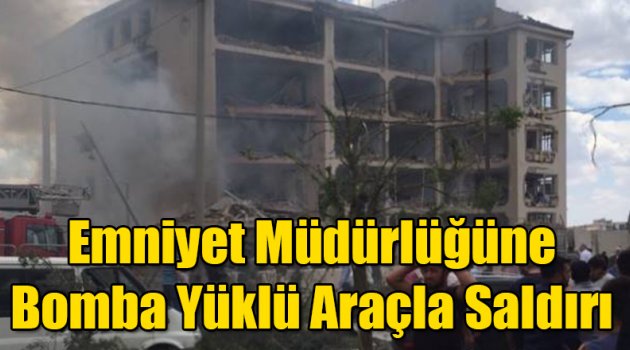 Emniyet Müdürlüğü Önünde Patlama; 2 Polis Şehit!