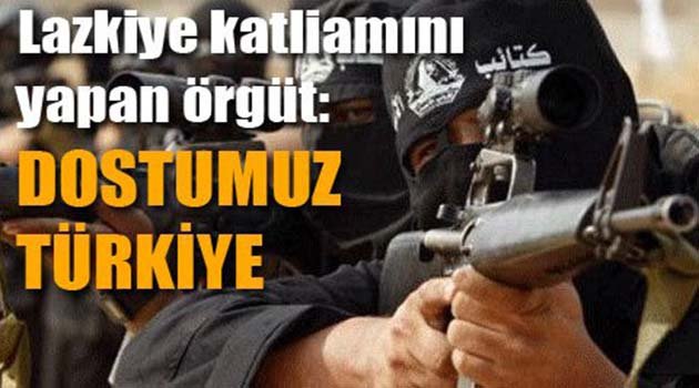 En Kanlı Örgütten Türkiye'ye Teşekkür