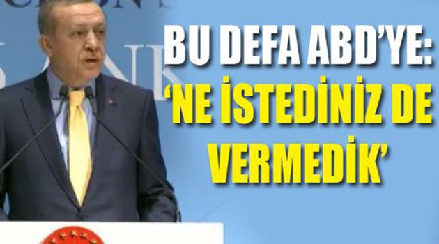 Erdoğan: Ama Biz Paketleyip Gönderiyoruz