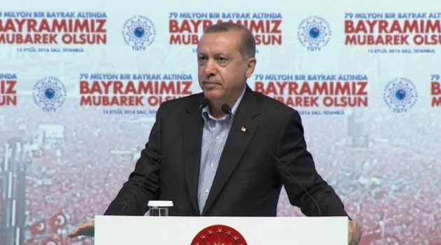 Erdoğan: Bal gibi de seçilmişler görevden alınır