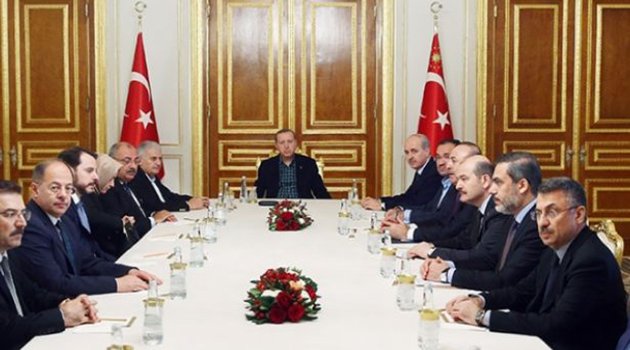 Erdoğan Başkanlığında 'Güvenlik Toplantısı' Sona Erdi