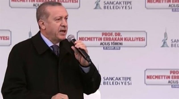 Erdoğan: Darbecilere Karşı Çıktığımız İçin Diktatör Diyorlar