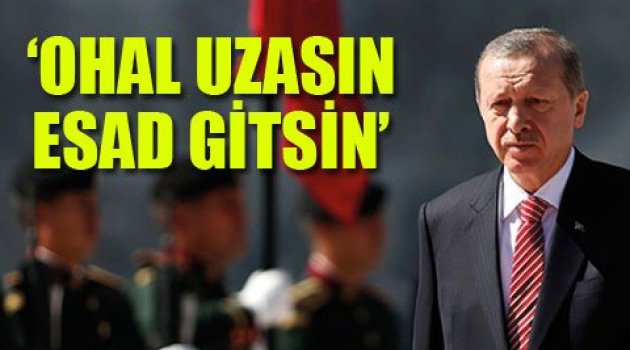 Erdoğan: OHAL Uzatılabilir