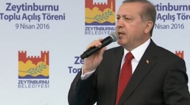 Erdoğan toplu açılış töreninde