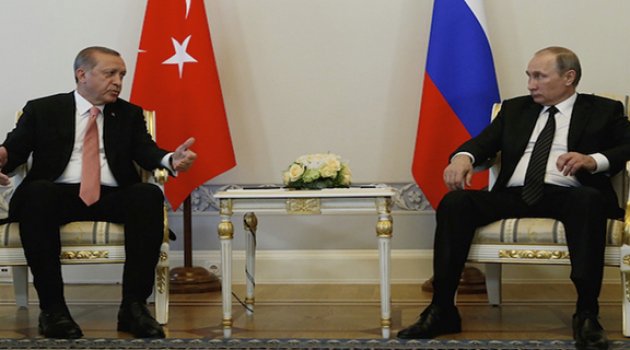 Erdoğan ve Putin’den Memnuniyet Mesajları