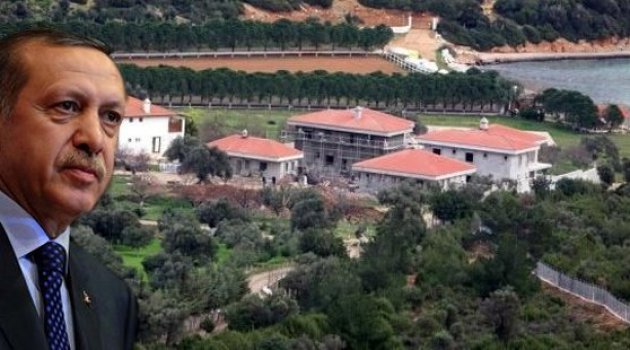 Erdoğan'dan Kaçak Villalarına Sürpriz Ziyaret