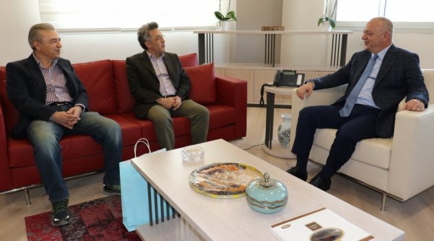 Ergün, Alaşehir’e yatırım yapan firmayı ağırladı