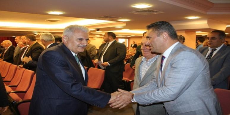 BİNALİ YILDIRIM İLE ESNAF DAYANIŞMASI ORTAK TALEP; TERÖRÜN BİTMESİ