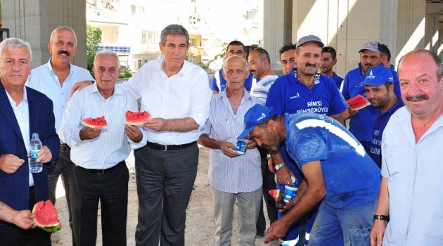 Esnaftan Çalkaya’ya Pazar Teşekkürü