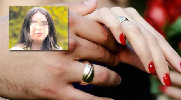 Evliyken başka erkekle nişanlandı