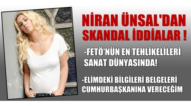 ''FETÖ'nün en tehlikeli üyeleri sanat dünyasında''