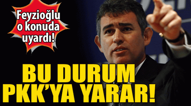 Feyzioğlu’ndan dokunulmazlık uyarısı: PKK’ya yarar