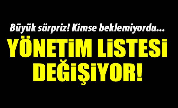 Fikret Orman yönetimi değiştiriyor!