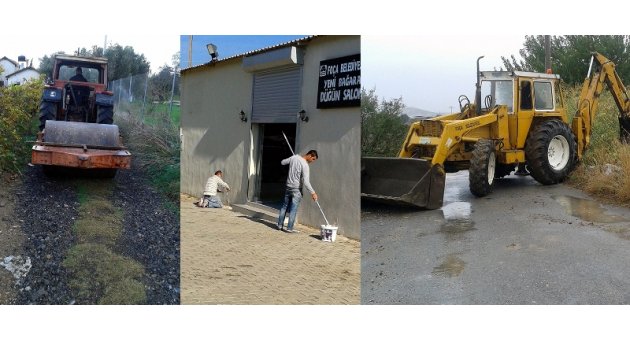 FOÇA BAĞARASI'NDA ÇALIŞMALAR HIZ KESMİYOR!
