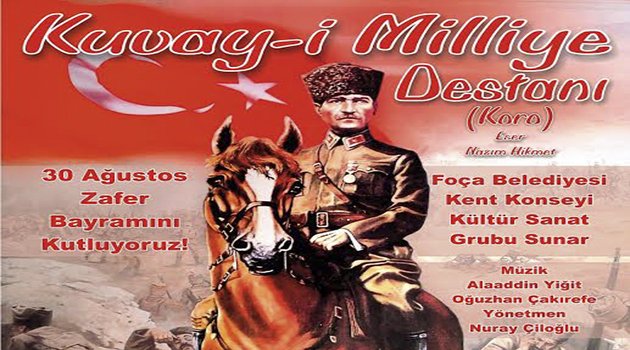 Foça’da ‘30 Ağustos Zafer Bayramı’ Kutlama Programı