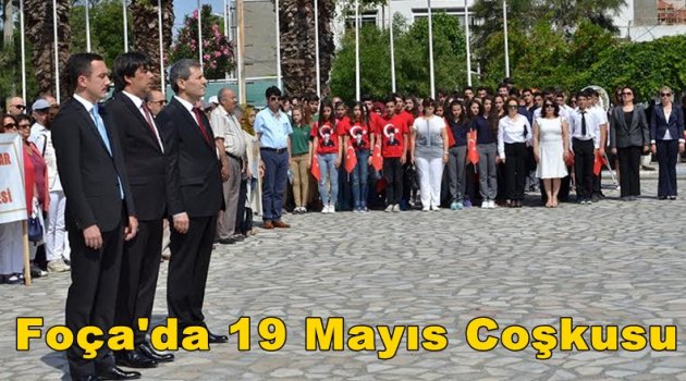 Foça'da 19 Mayıs Coşkusu